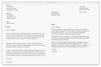 The iA Writer editor and a formatted letter side-by-side.