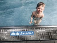 Emil in the water