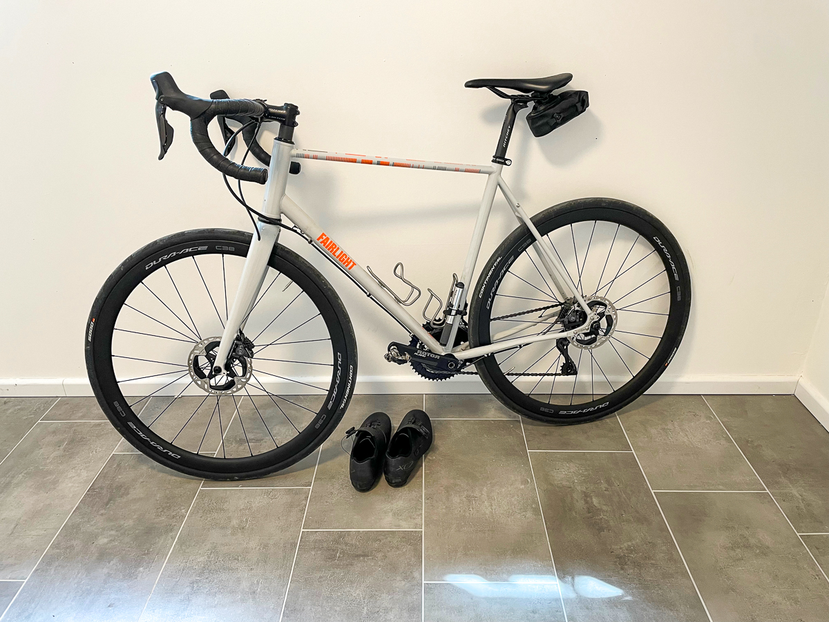 The completed Strael bike